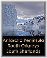 Antarctic Peninsula, South Orkneys, South Shetlands